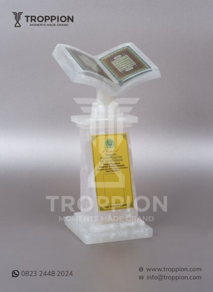 PMT 003 Piala MTQ Resin Khotmil Qur'an 30 Juz Bil Ghoib Pondok Pesantren Raudlatul Ummah Essalafy Kradenan Grobogan