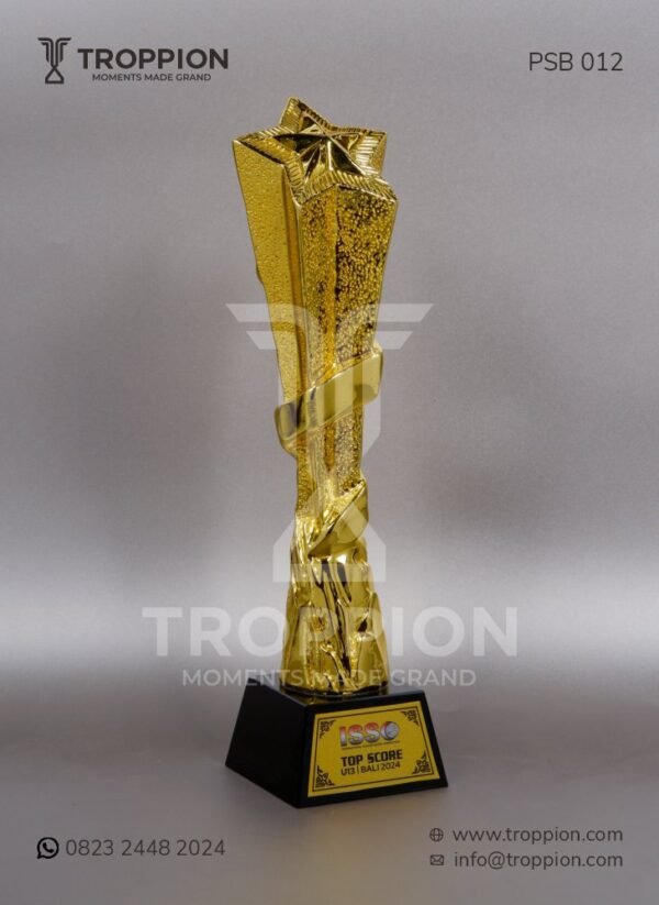 PSB 012 Trophy Olahraga Resin Kristal International Soccer Seven Competition Top Score U13 2024 Bali
