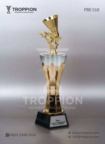 PBE018 Piala Bergilir Bulu Tangkis Cluster 89 Bekasi