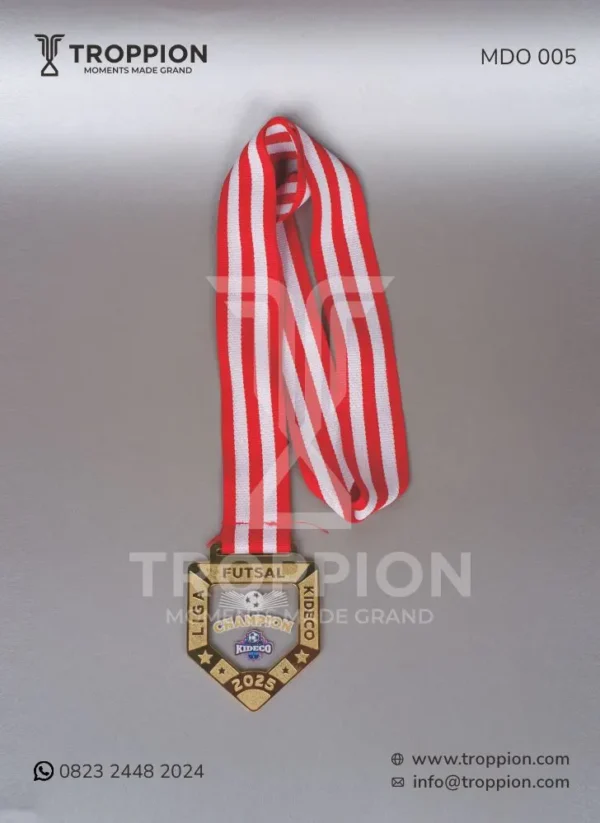 MDO005 Medali Liga Futsal Kideco